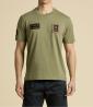 Aeronautica Militare T-shirt 261TS2544UJ00592 PATCH FRECCE TRI Verde - Foto 1