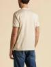 Aeronautica Militare T-shirt 261TS2508UJ00682 JERSEY Beige - Foto 4