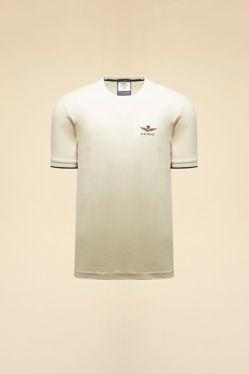 Aeronautica Militare T-shirt 261TS2508UJ00682 JERSEY Beige