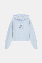 Guess Felpe W6RQ00K6814 GJ DROP SHOULDER BAKER CROPPED  Azzurro