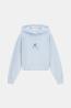 Guess Felpe W6RQ00K6814 GJ DROP SHOULDER BAKER CROPPED  Azzurro - Foto 1