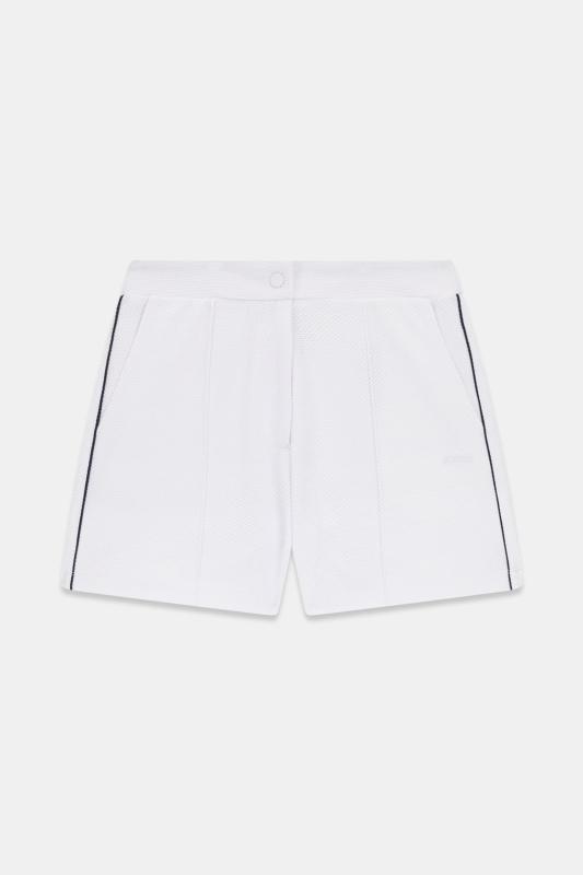 V6GD01K2927 SARAH PIQUE SHORT Bianco