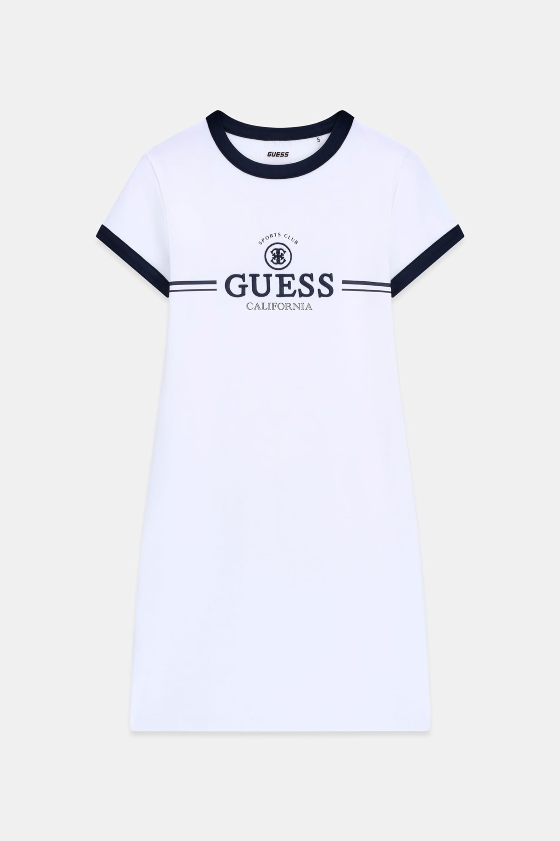 Guess Vestiti V6GK05K2988 MILA SS SHORT Bianco 