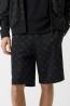 Guess Bermuda Z6GD03K2851 OVIDIO SHORTS Nero  - Foto 2
