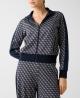 Guess Felpe V6RQ08K2042 MAYA 4G FULL ZIP Blu - Foto 2