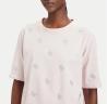 Guess T-shirt V6GI18K2985 SILVY 4G SS CN Rosa - Foto 3