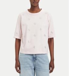 Guess T-shirt V6GI18K2985 SILVY 4G SS CN Rosa