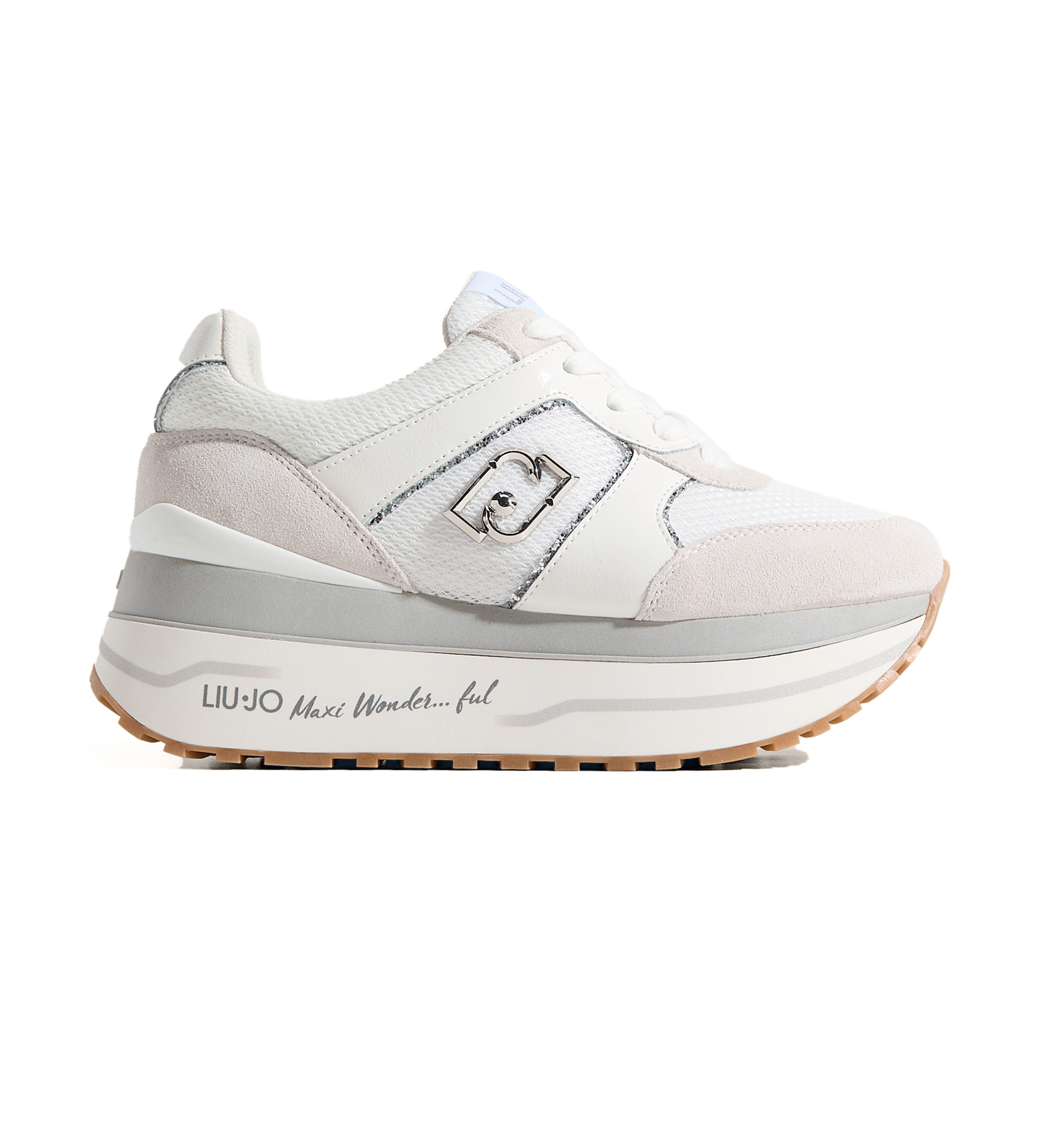 Liu Jo Sneakers MAXI WONDER PLUS 02 Bianco 