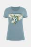 Guess T-shirt W6RI35J1314 SS CN CAMELIA TRIANGLE TEE Verde - Foto 1