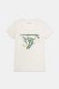 Guess T-shirt W6RI35J1314 SS CN CAMELIA TRIANGLE TEE Bianco - Foto 1