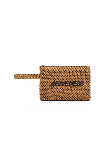 126WACPO6173 POCHETTE CARTAPAGLIA