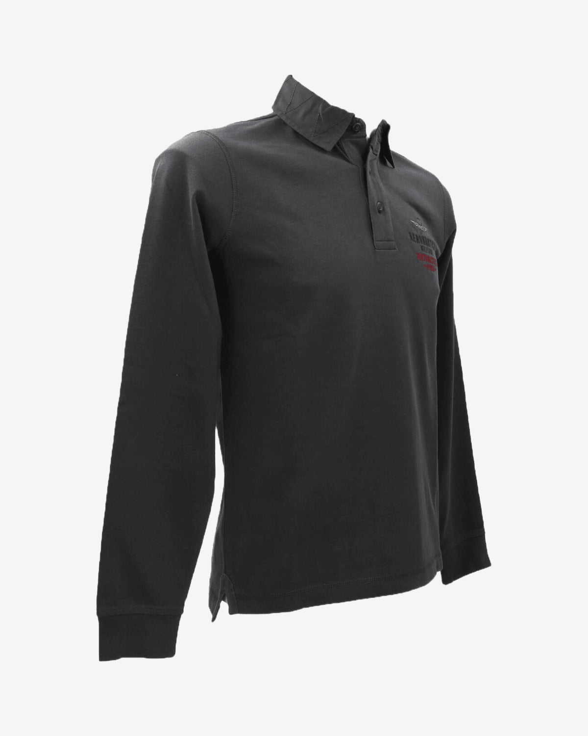 Polo Aeronautica Militare Verde Maniche Lunghe