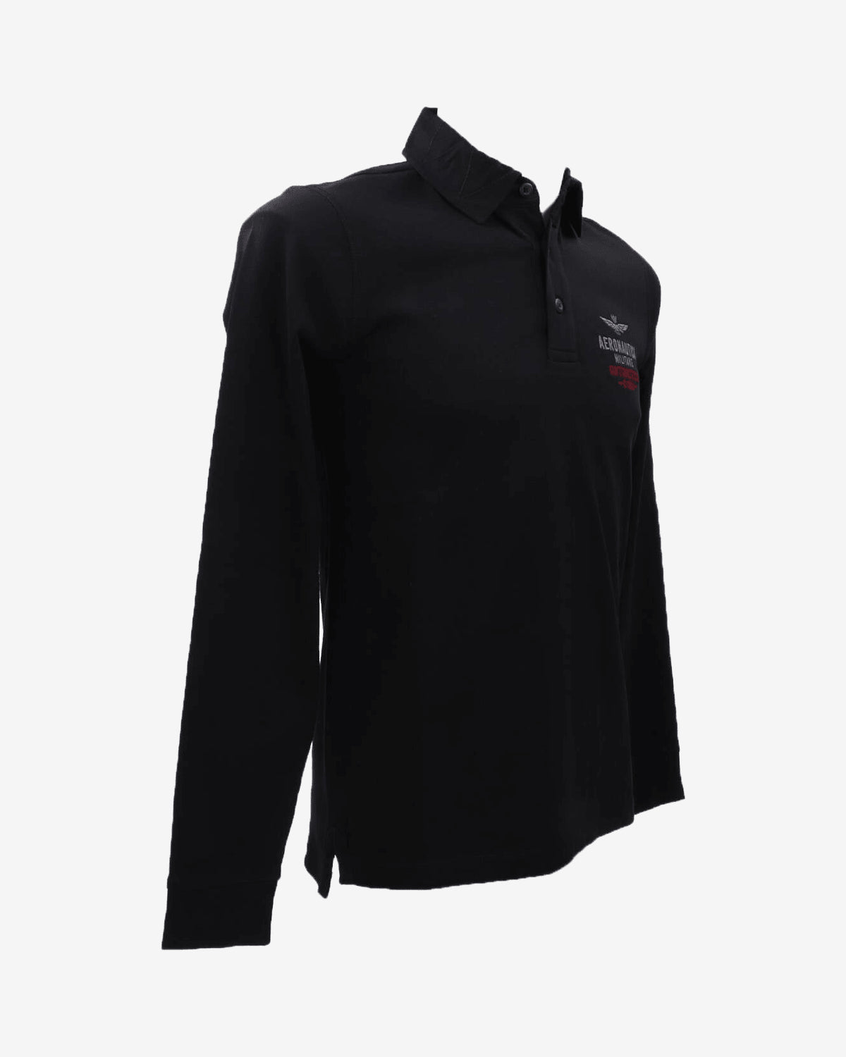 Polo Aeronautica Militare Verde Maniche Lunghe