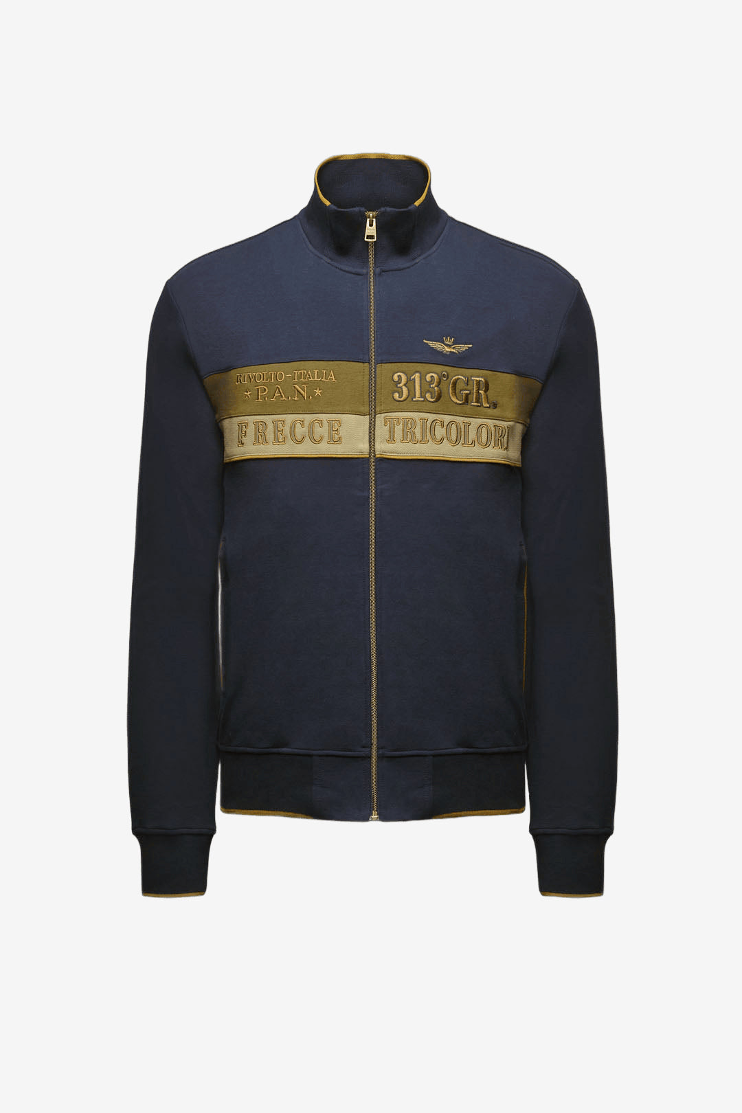 Felpa Aeronautica Militare Zip Frecce Tricolori