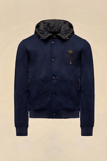 Giacca Aeronautica Militare 262AF0525UF00691 GIACCA IN FELPA INTERLOCK CON CAPPUCCIO