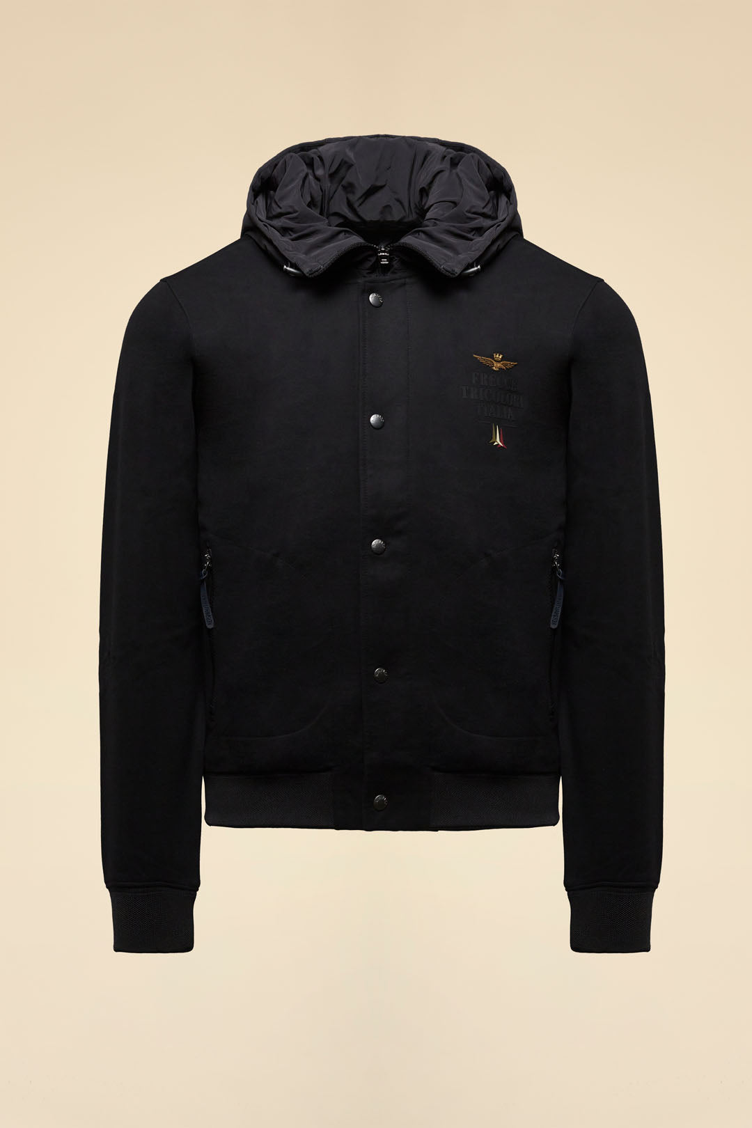 Giacca Aeronautica Militare 262AF0525UF00691 GIACCA IN FELPA INTERLOCK CON CAPPUCCIO