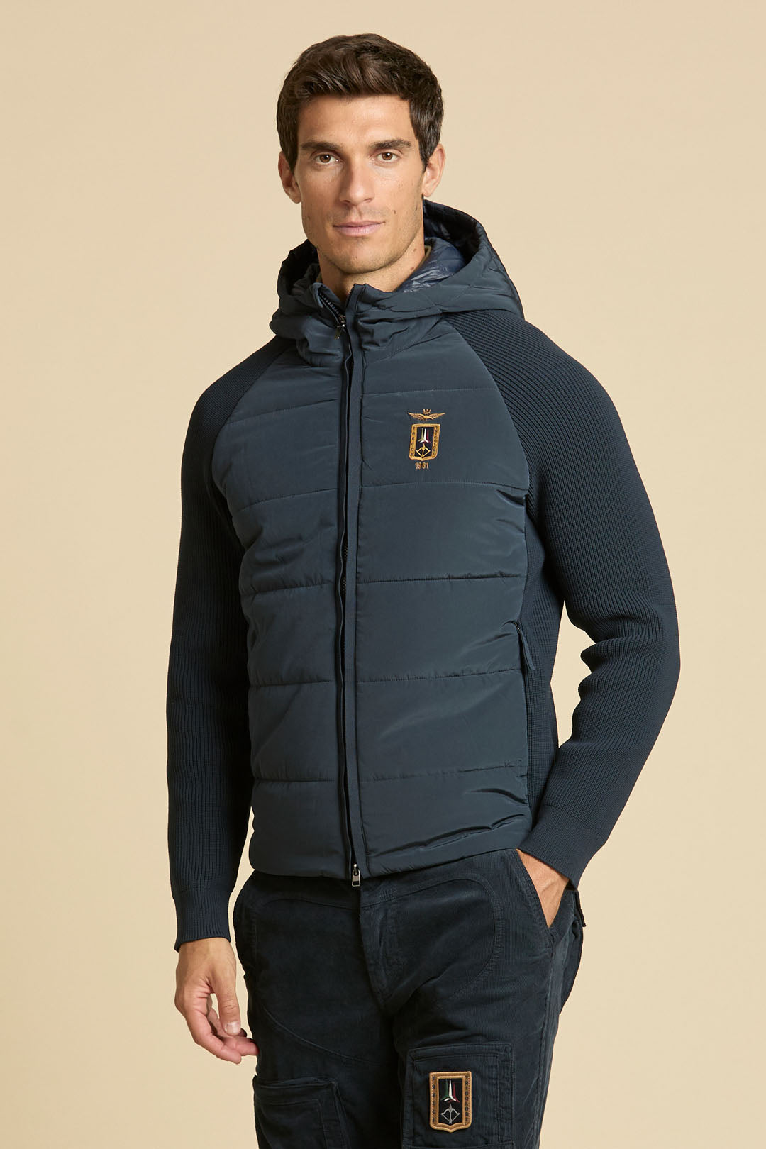 Giacca Aeronautica Militare 262AM1389UCL00005 GIACCA IMBOTTITA NYLON