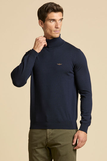 Maglia Aeronautica Militare 262MA1644UL00415 PULLOVER COLLO ALTO