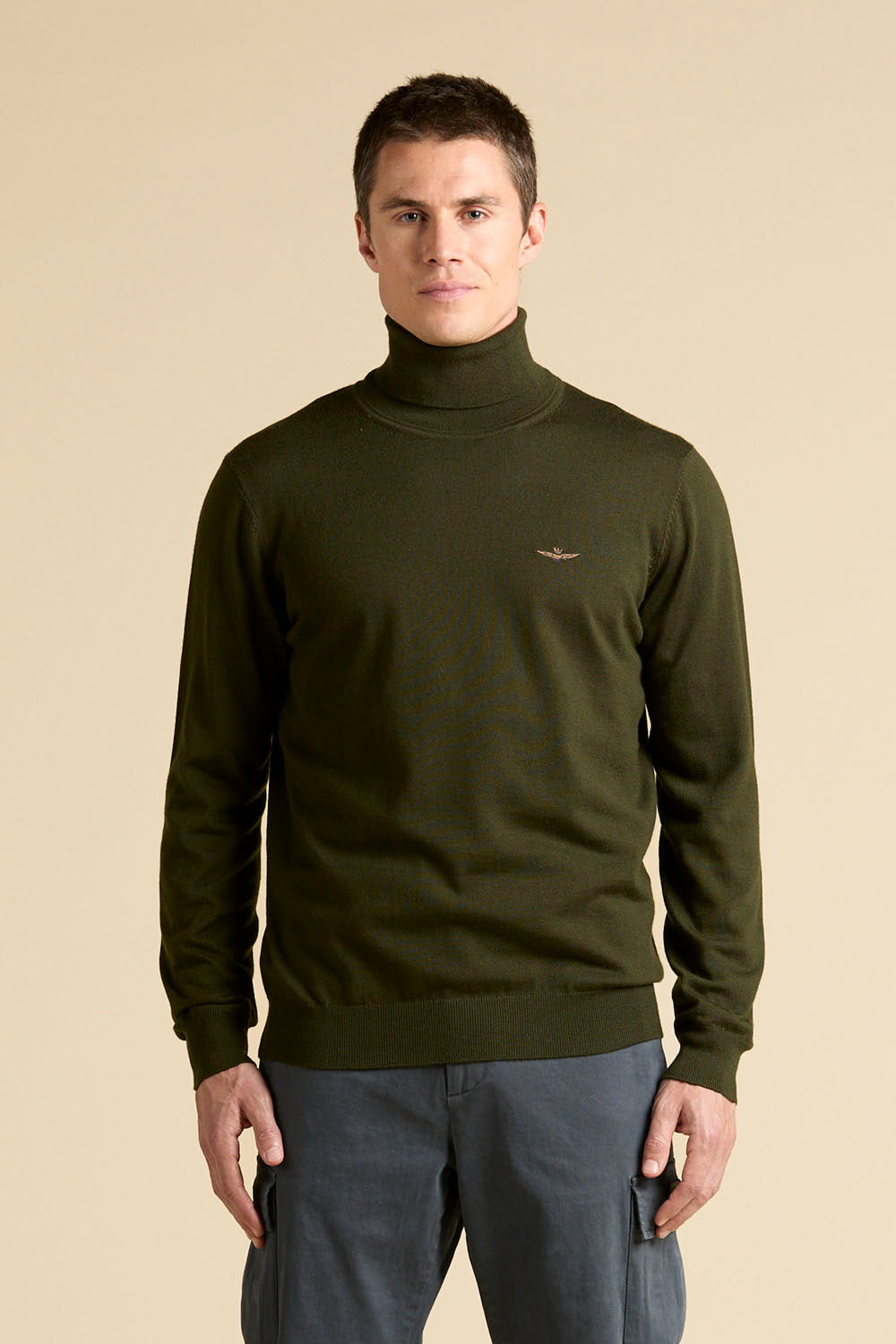 Maglia Aeronautica Militare 262MA1644UL00415 PULLOVER COLLO ALTO