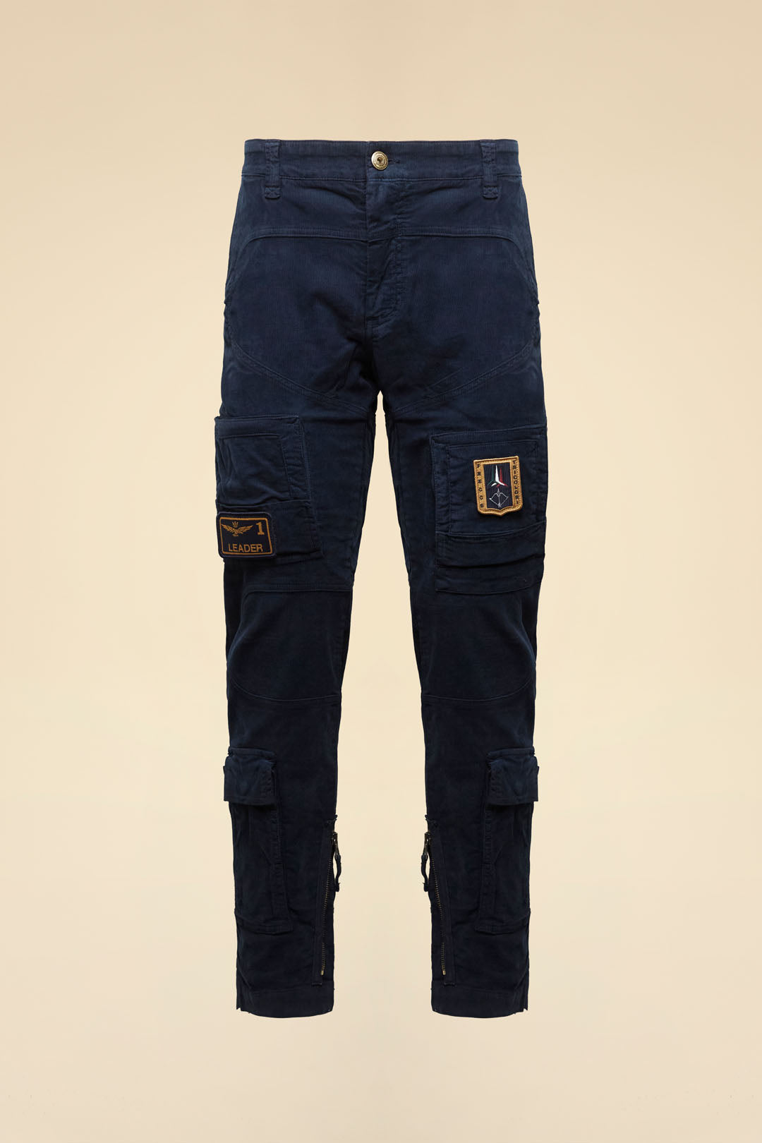 Pantaloni Aeronautica Militare 262PA1664UCT04390 PANT ANTI-G VELLUTO COSTE