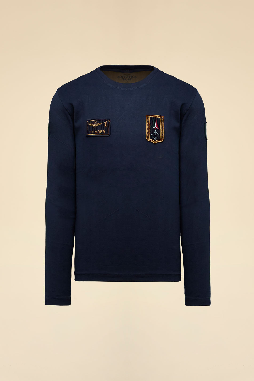 T-shirt Aeronautica Militare 262TS2568UJ00703 T-SHIRT PATCH FRECCE