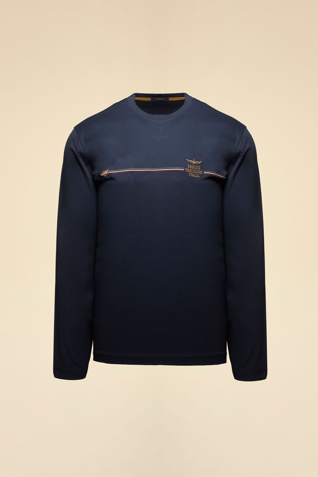 T-shirt Aeronautica Militare 262TS2588UJ00663 T-SHIRT FRECCE MANICA LUNGA