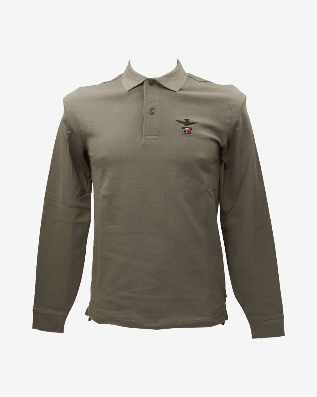 Polo Aeronautica Militare Blu Maniche Lunghe