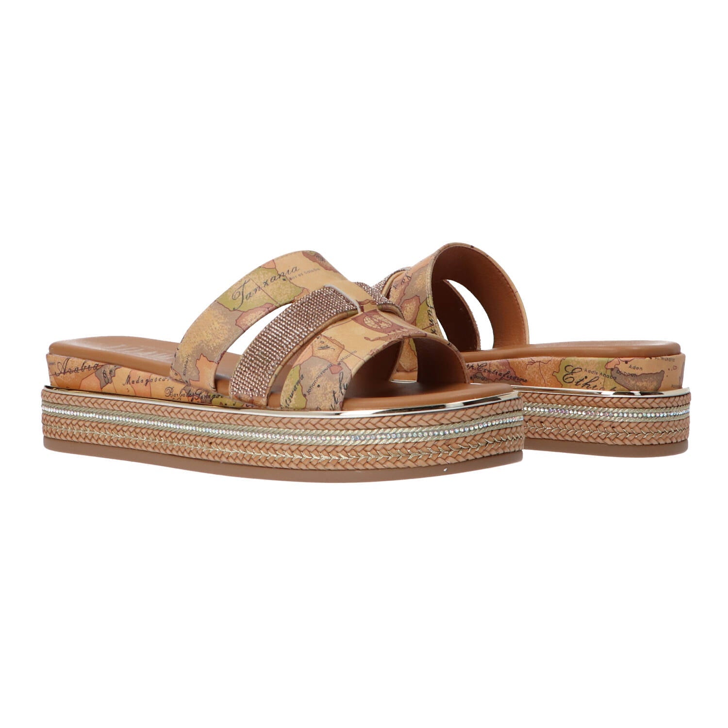Sandali Sandal strass&geo