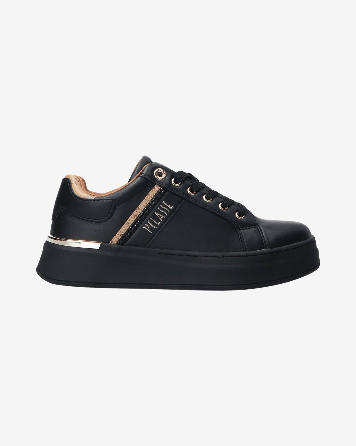 Sneakers Stringata pelle e geo N 2266 0289