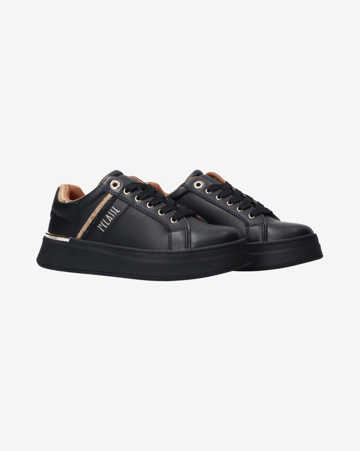 Sneakers Stringata pelle e geo N 2266 0289