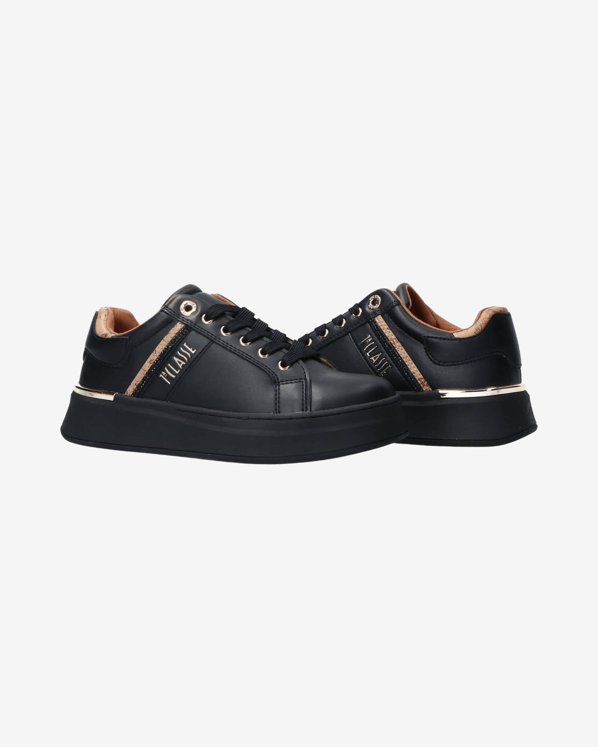 Sneakers Stringata pelle e geo N 2266 0289