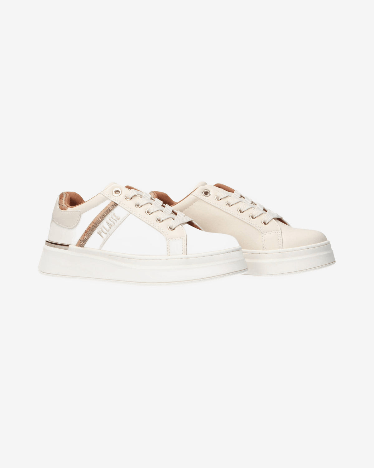Sneakers Stringata pelle e geo N 2266 0289