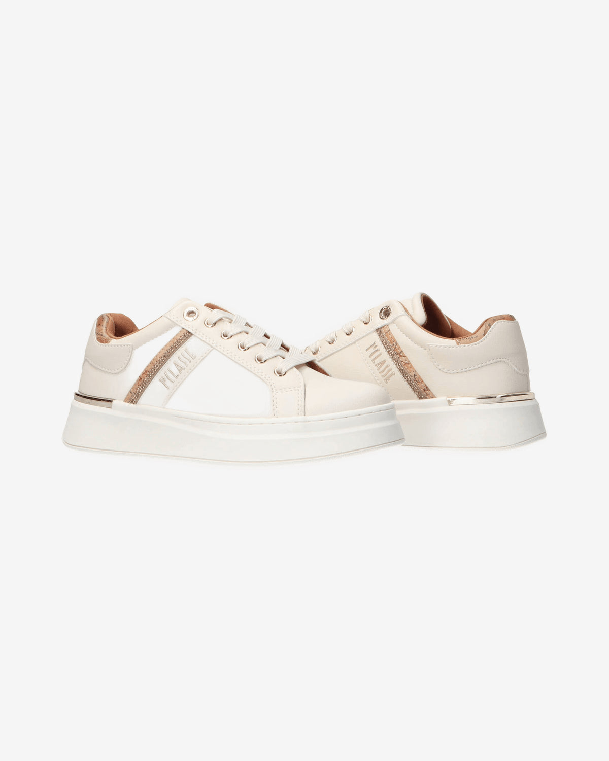 Sneakers Stringata pelle e geo N 2266 0289