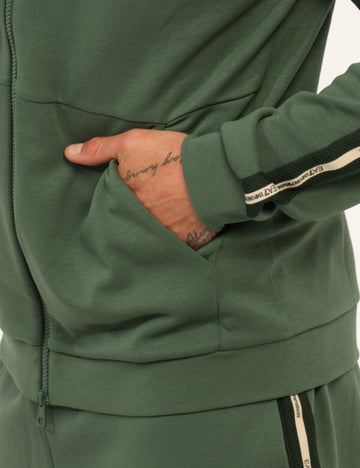Felpe Armani 7M001479AF12660 FELPA CON ZIP TRAIN LOGO