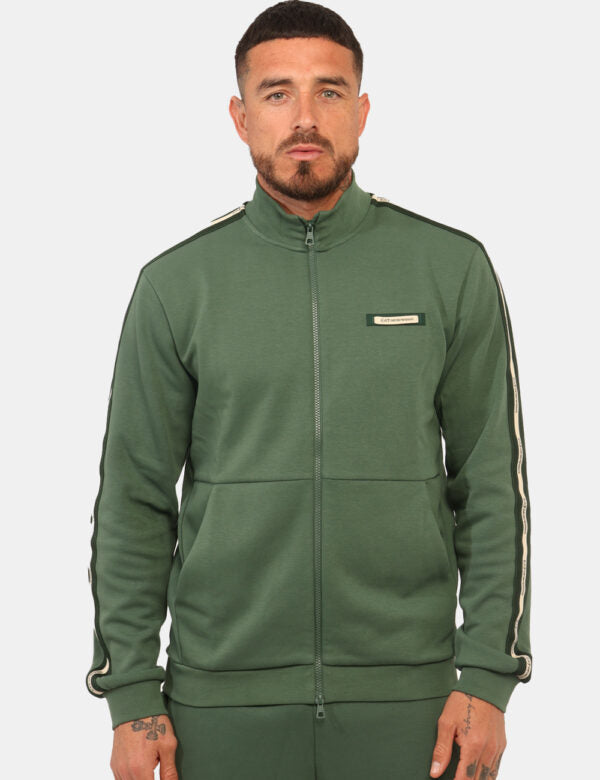 Felpe Armani 7M001479AF12660 FELPA CON ZIP TRAIN LOGO