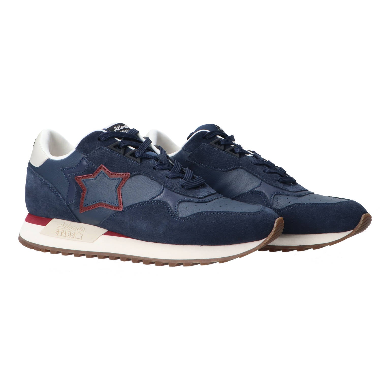 Sneakers Draco pelle e suede