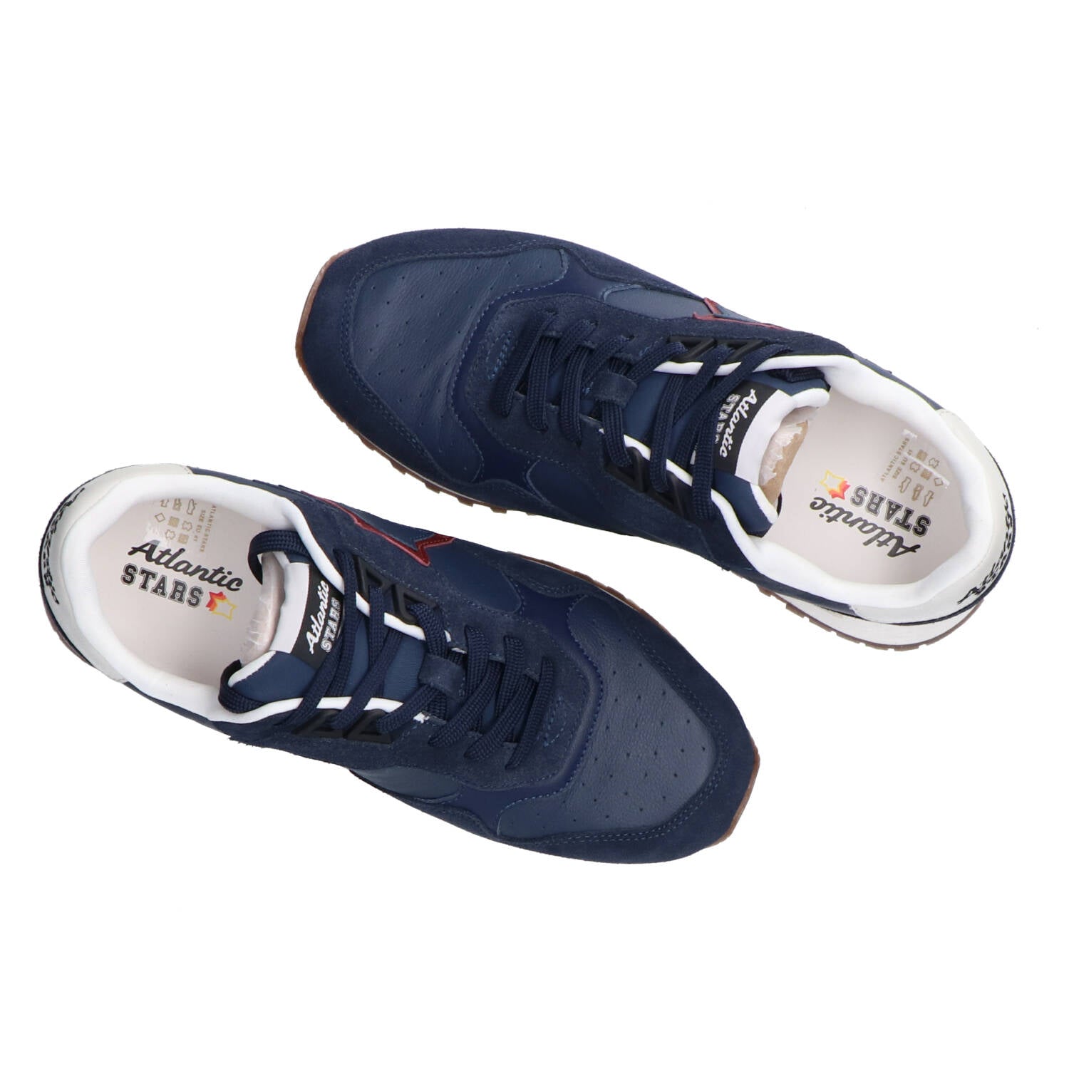 Sneakers Draco pelle e suede