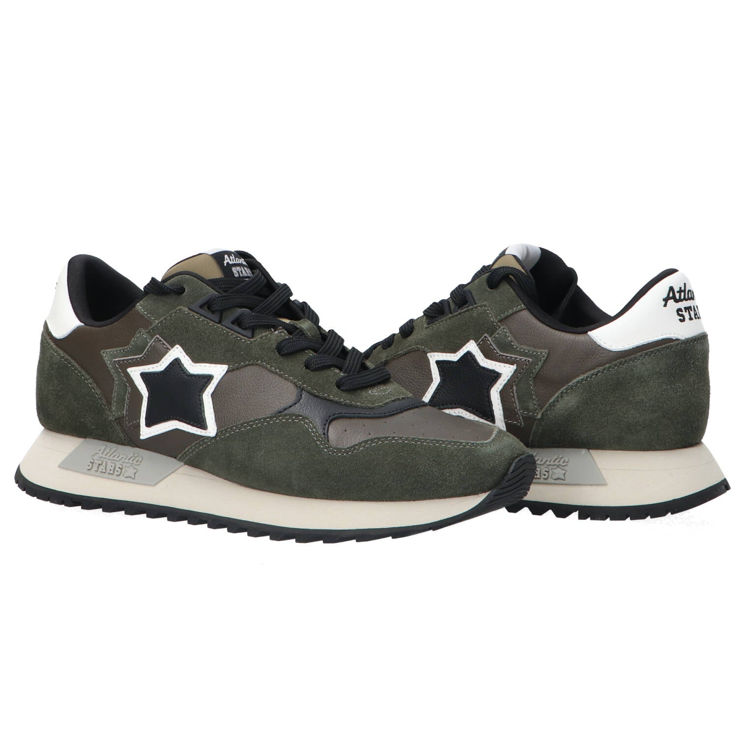 Sneakers Draco pelle e suede