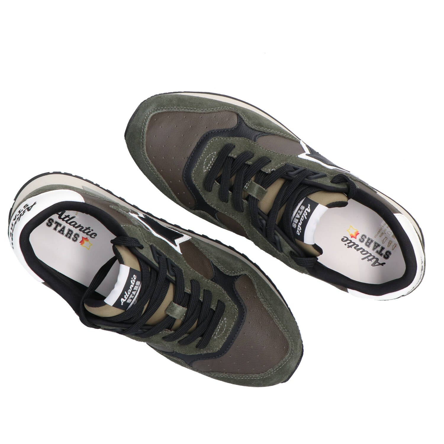 Sneakers Draco pelle e suede