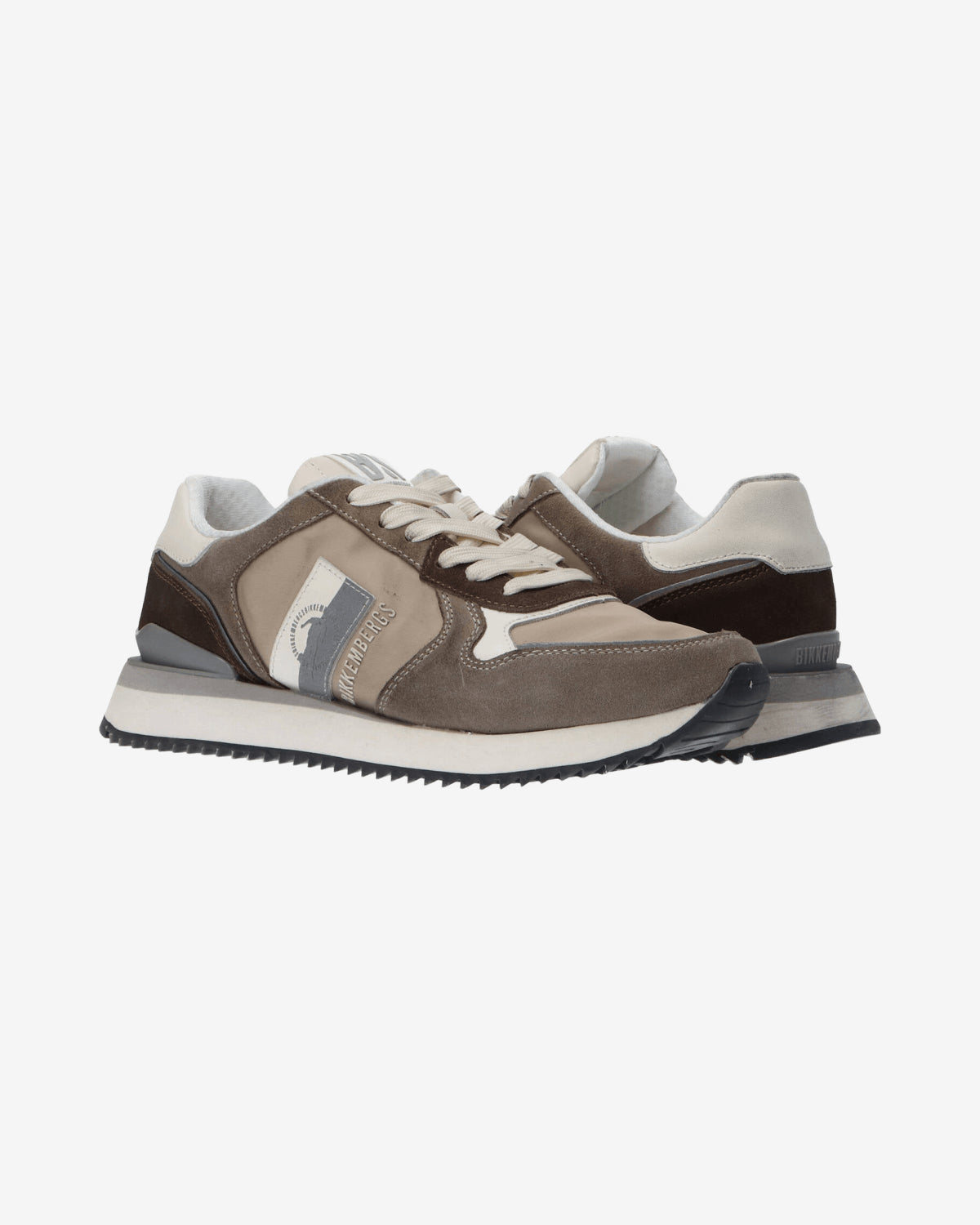 Sneakers Sneaker nylon e suede 27107