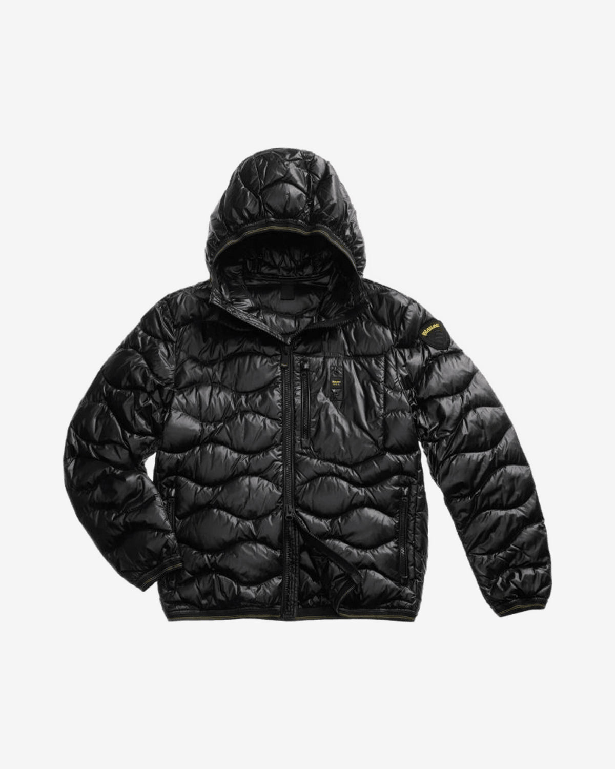 Piumino Blauer Trapuntato Onde Uomo