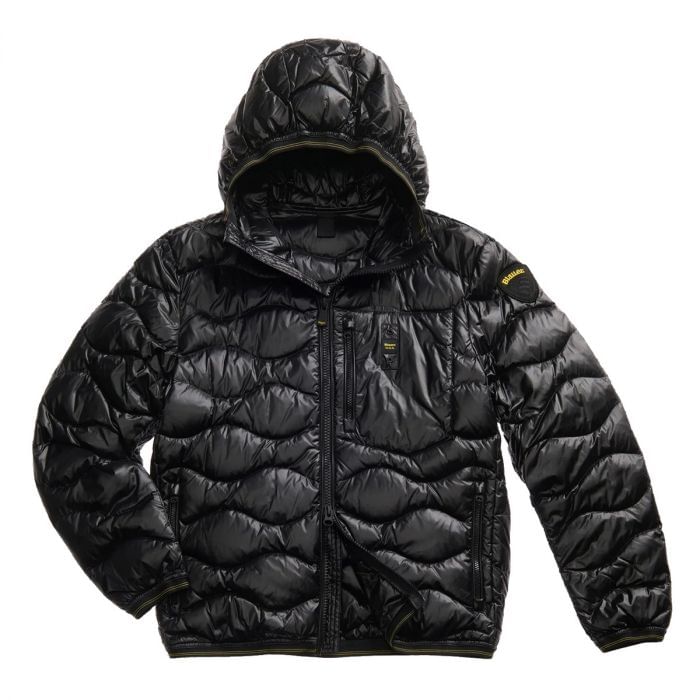 Piumino Blauer Trapuntato Onde Uomo