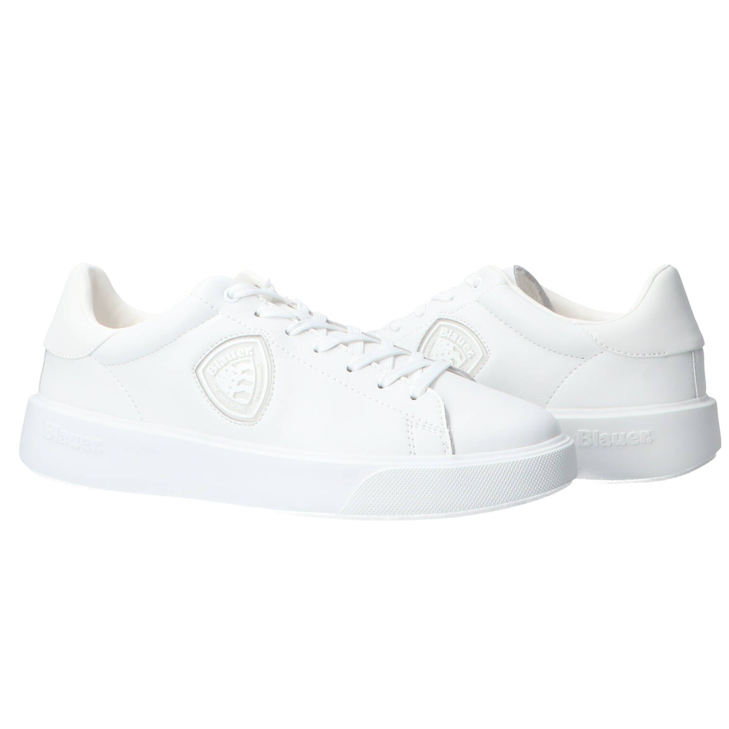 Sneaker Bassa Pelle Blauer Buck Uomo