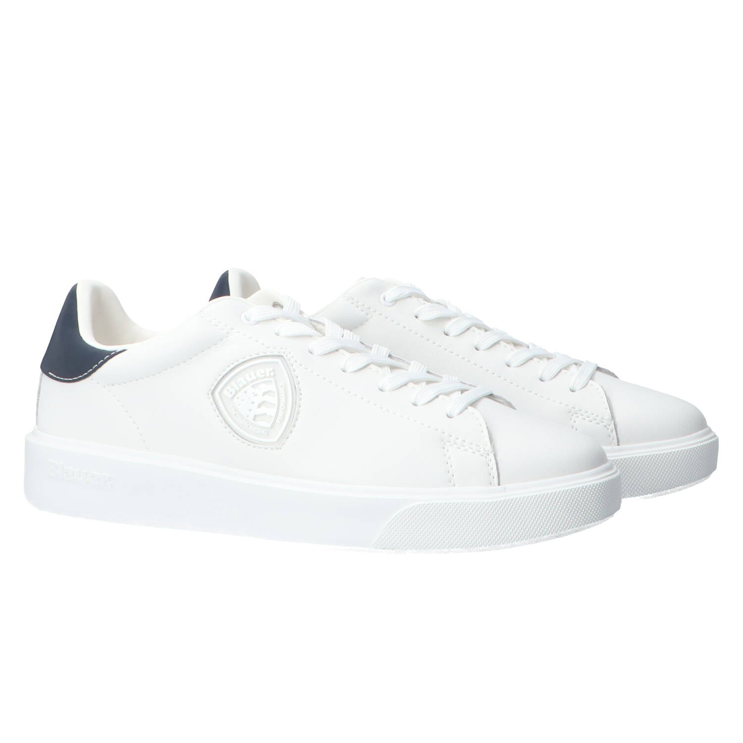 Sneaker Bassa Pelle Blauer Buck Uomo