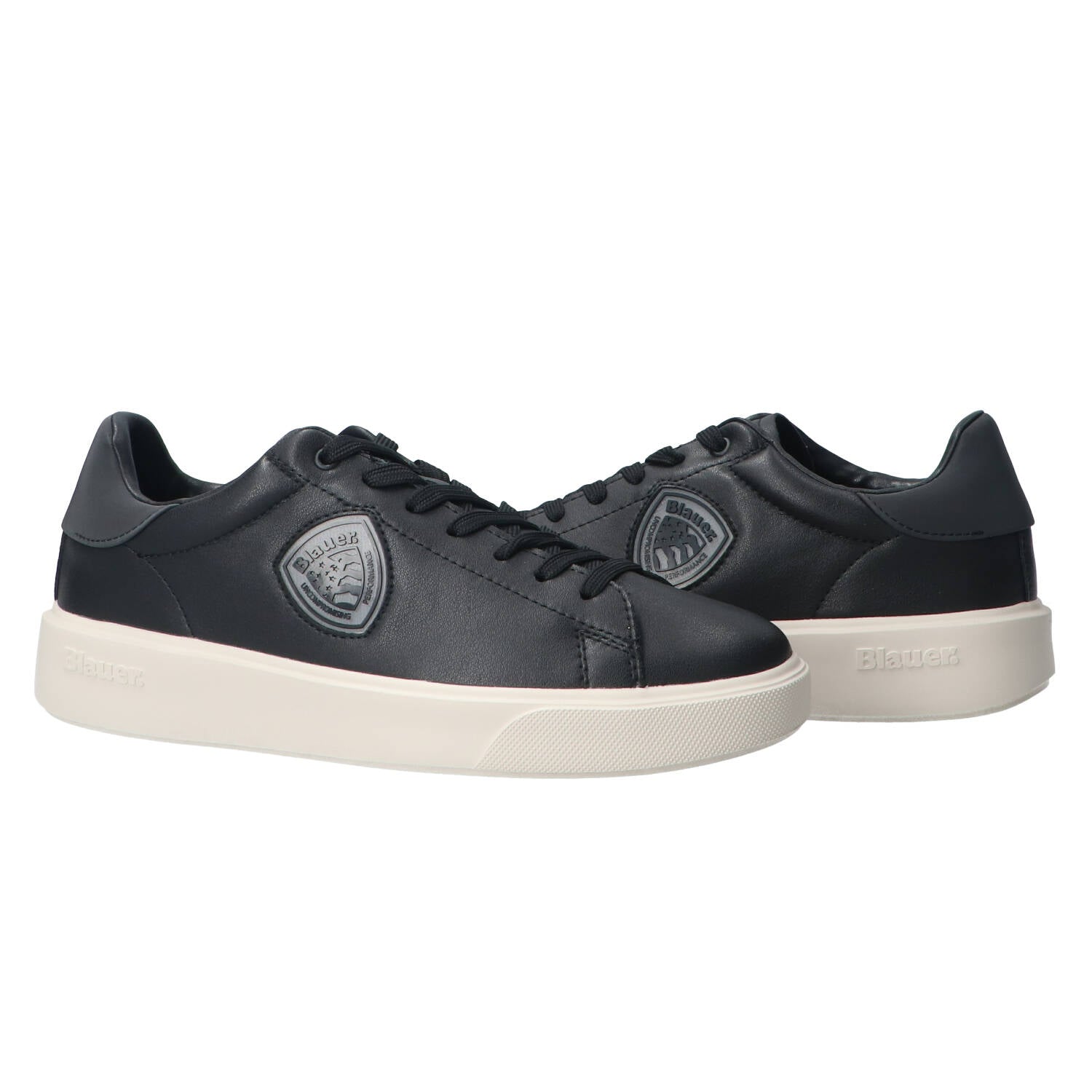 Sneaker Bassa Pelle Blauer Buck Uomo