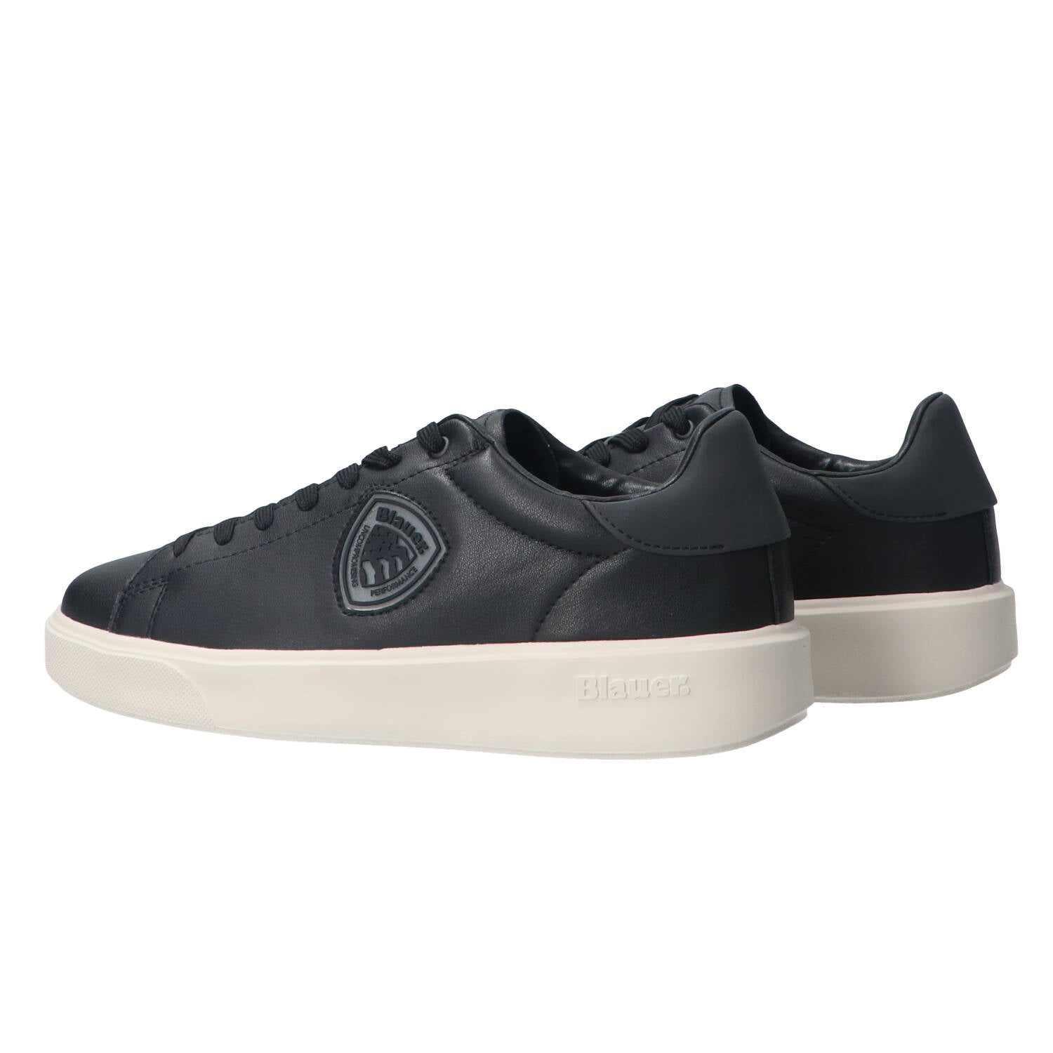 Sneaker Bassa Pelle Blauer Buck Uomo