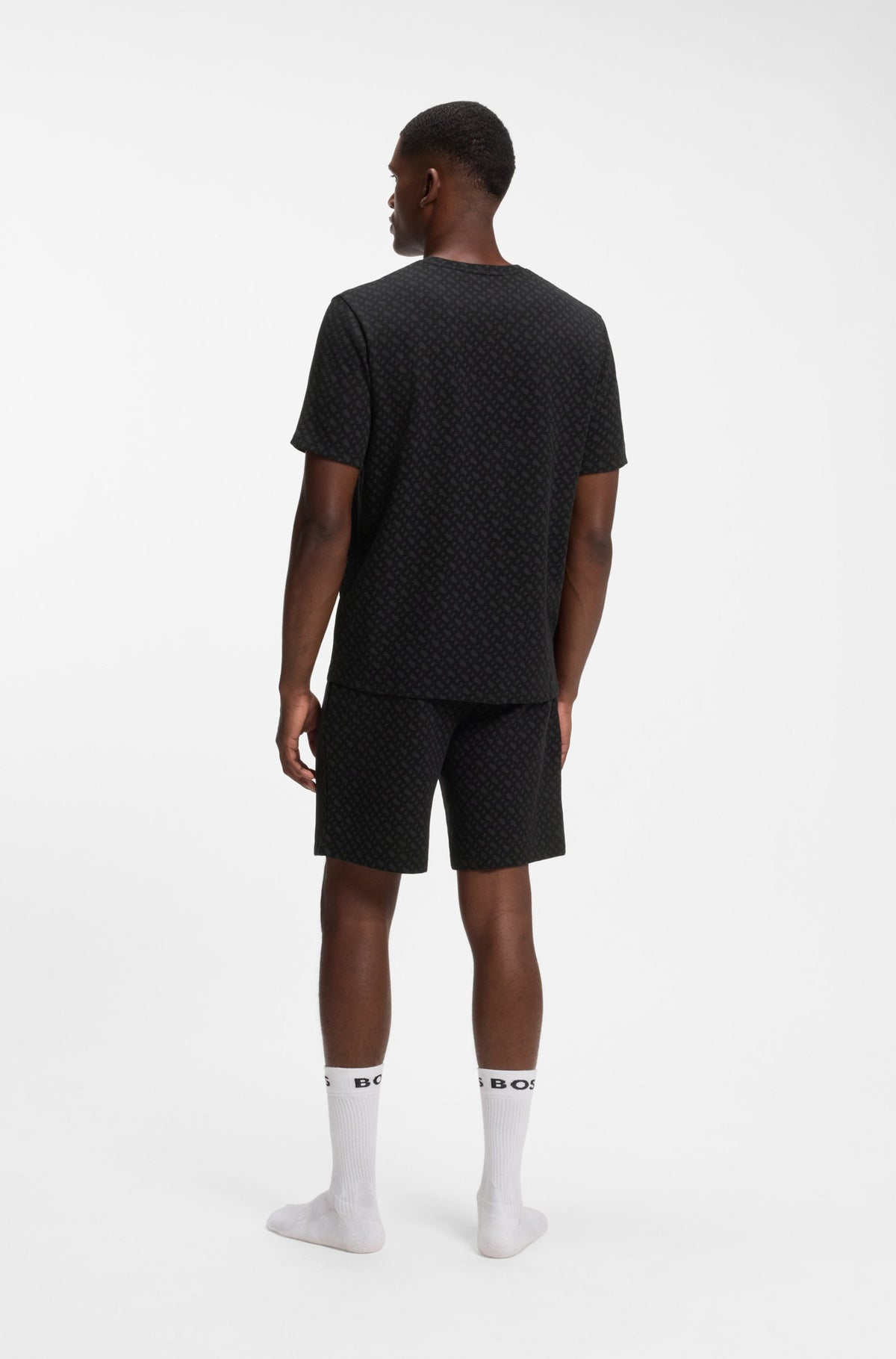 T-shirt Boss 50571386 WAFFLE T-shirt
