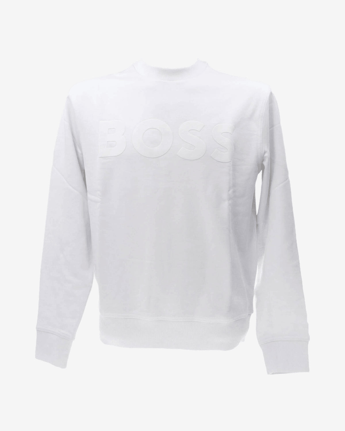 Felpa Boss We Basic Crew Beige