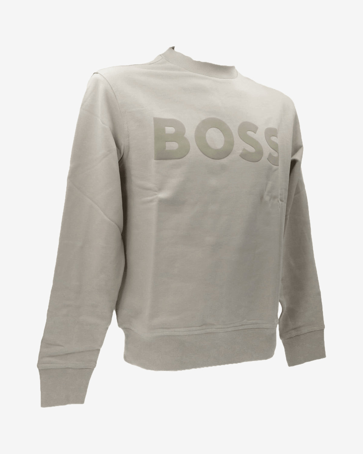 Felpa Boss We Basic Crew Beige