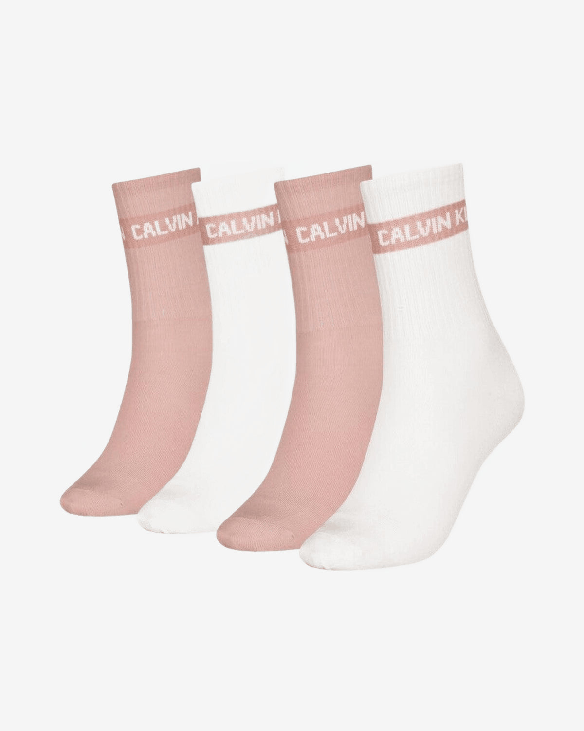 Calze Donna Calvin Klein Cotone Confezione 4 Paia